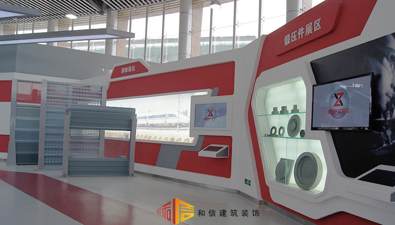 新津新筑股份集團企業(yè)展廳裝修 新津新筑股份集團企業(yè)展廳裝修