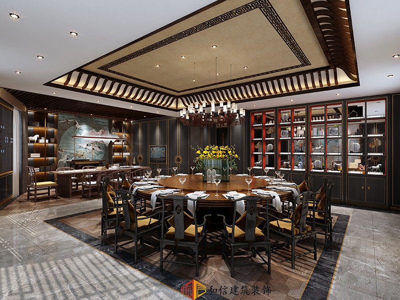 沁馨閣茶坊裝修設(shè)計